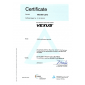 Certificat TUV Formatia VEXUS